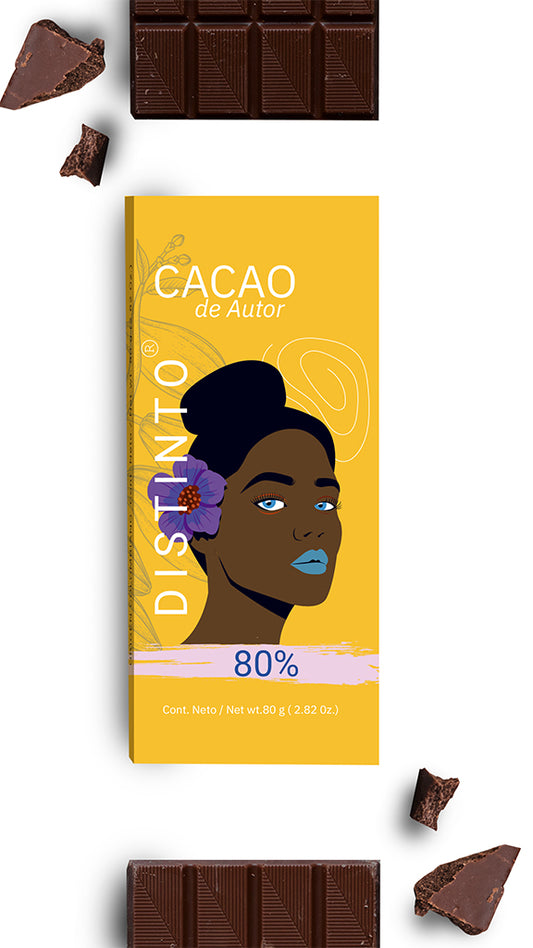 Barra de Cacao 80%