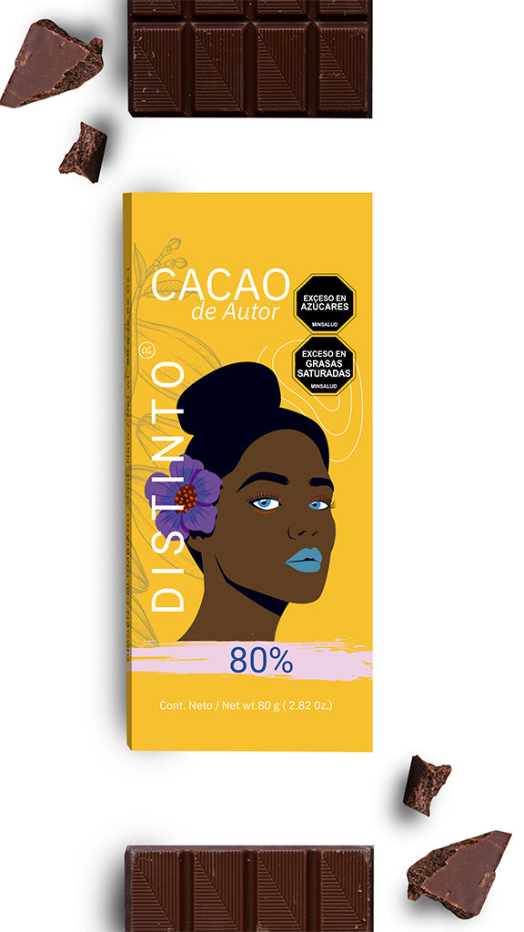 Barra de Cacao 80%