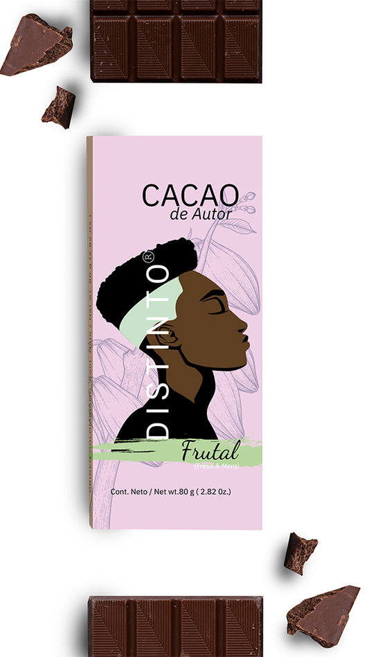 Barra de Cacao Frutal (Fresa & Mora)