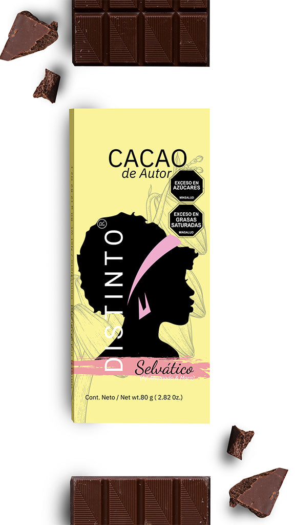 Barra de Cacao Selvático (Ají Ahumado & Mora)